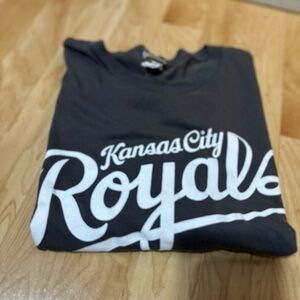 Delta Pro Weight Kansas City Royals Pepsi T-Shirts Size XL Color Gray